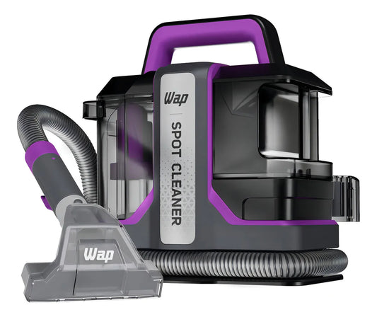 WAP Portable Extractor Spot Cleaner W3, 3-in-1, Spray, Scrub and Extract, with Self-Cleaning System